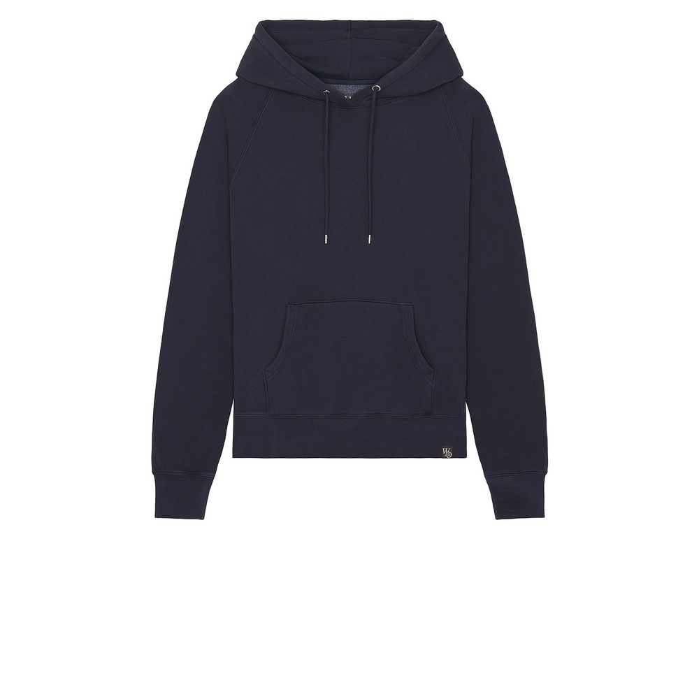 New WAO The Pullover Hoodie in Navy sweatshirt blue distressed look